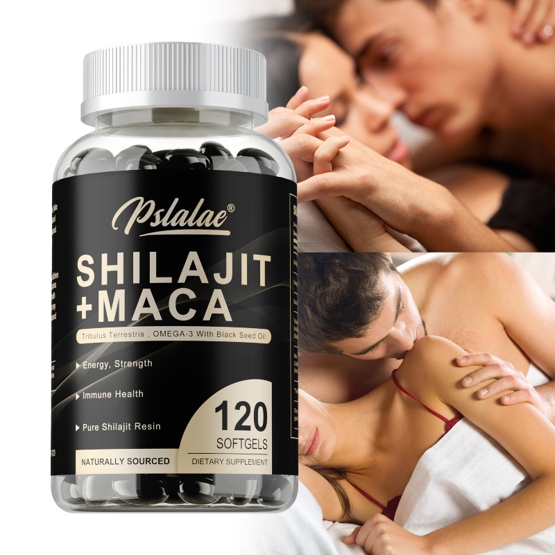 Herbal Supplement - Shilajit + Maca: aumenta la energía