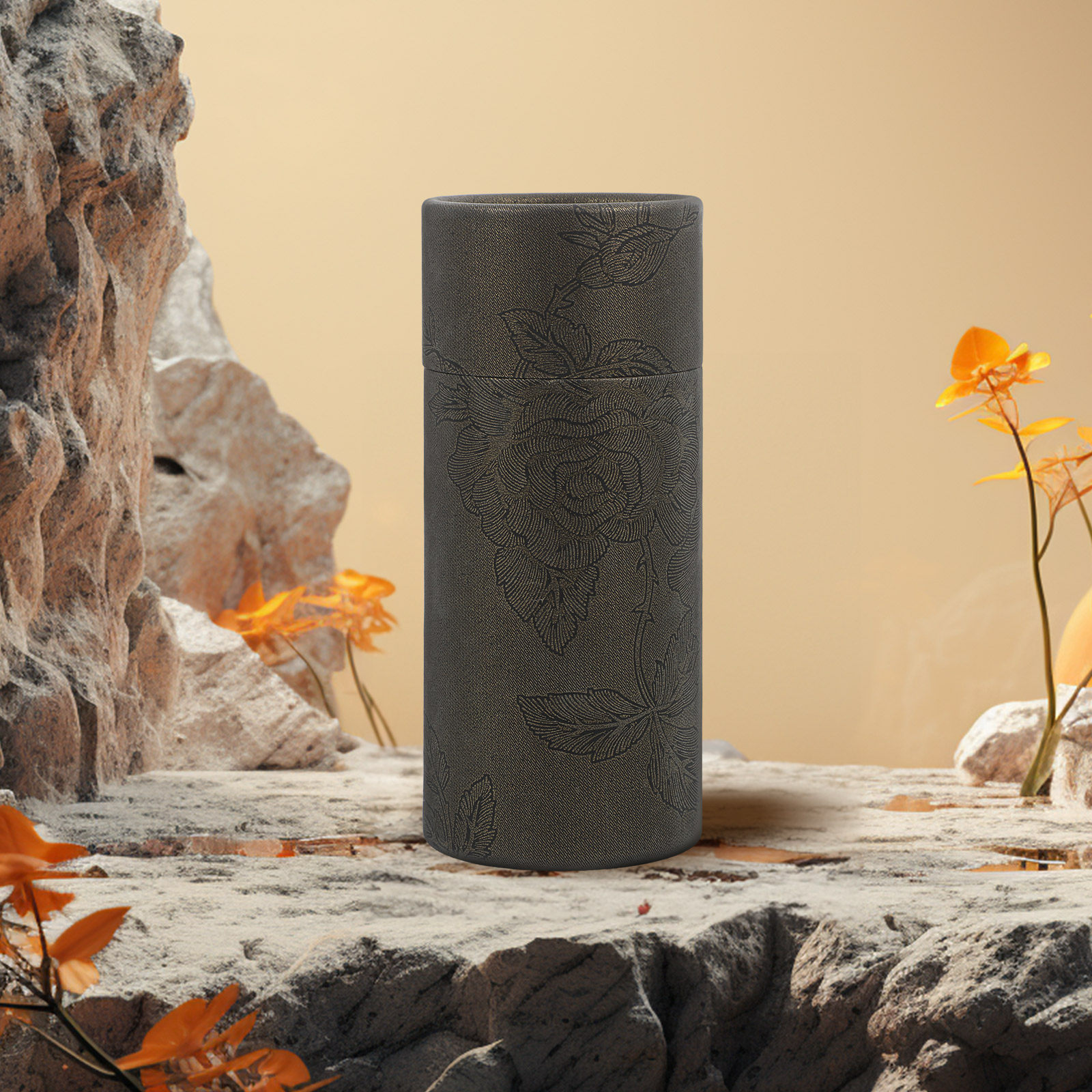 Essential Oils - 10 unidades de elegantes cajas cilíndricas