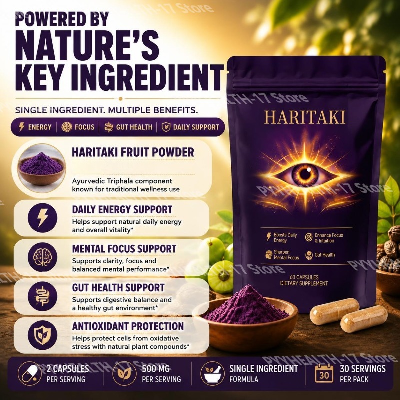 Cápsulas HARITAKI para aumenta - Herbal Tea reseña y precio