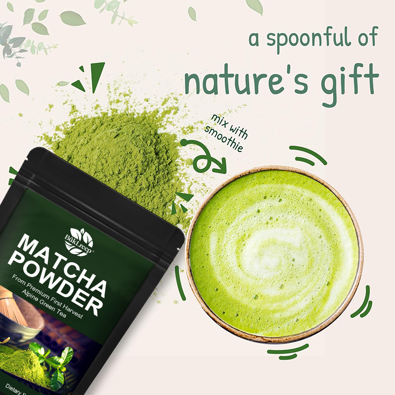 Matcha en Polvo, Estimulante N - Herbal Tea reseña y precio