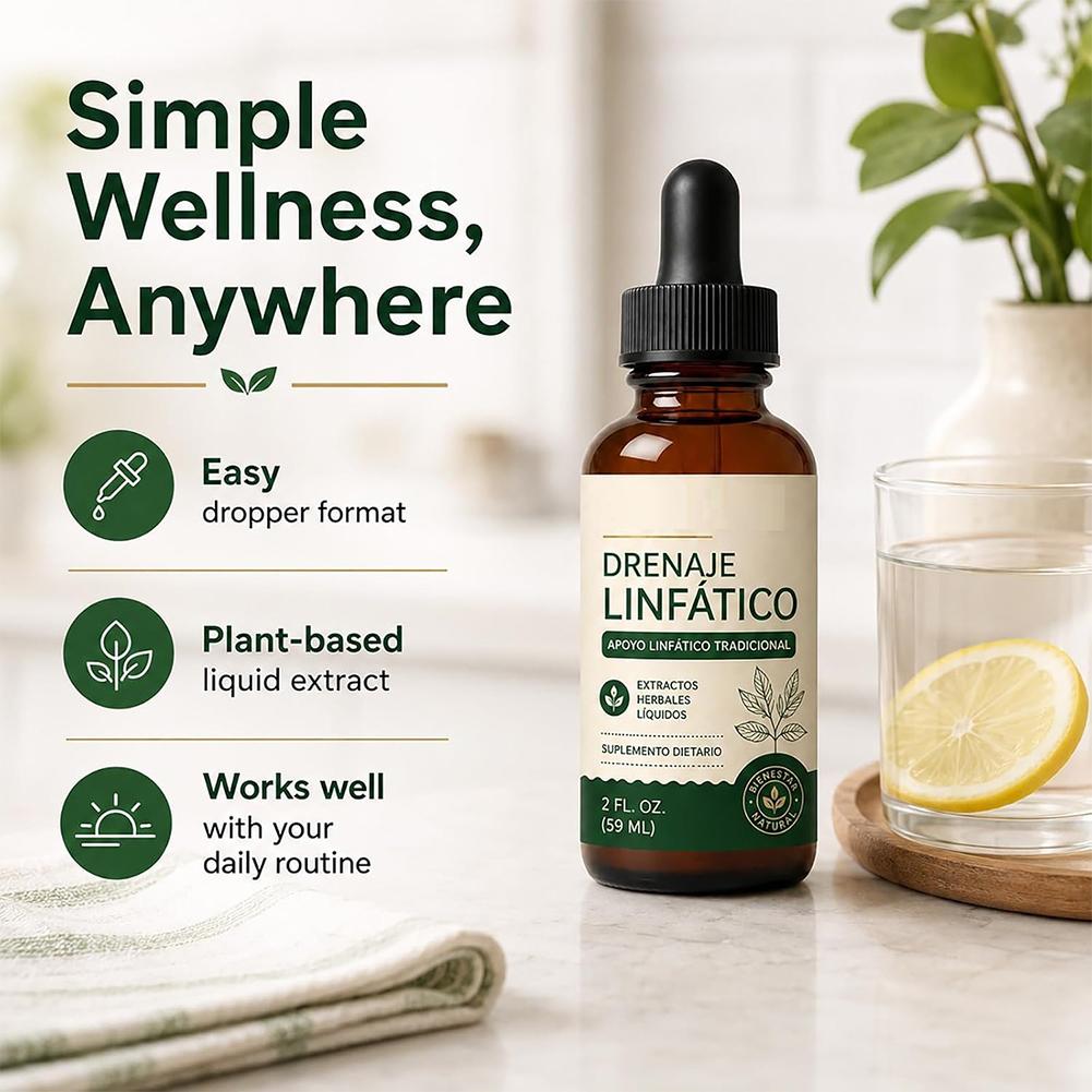 Gotas de Drenaje Linfático MAY - Herbal Supplement reseña y precio