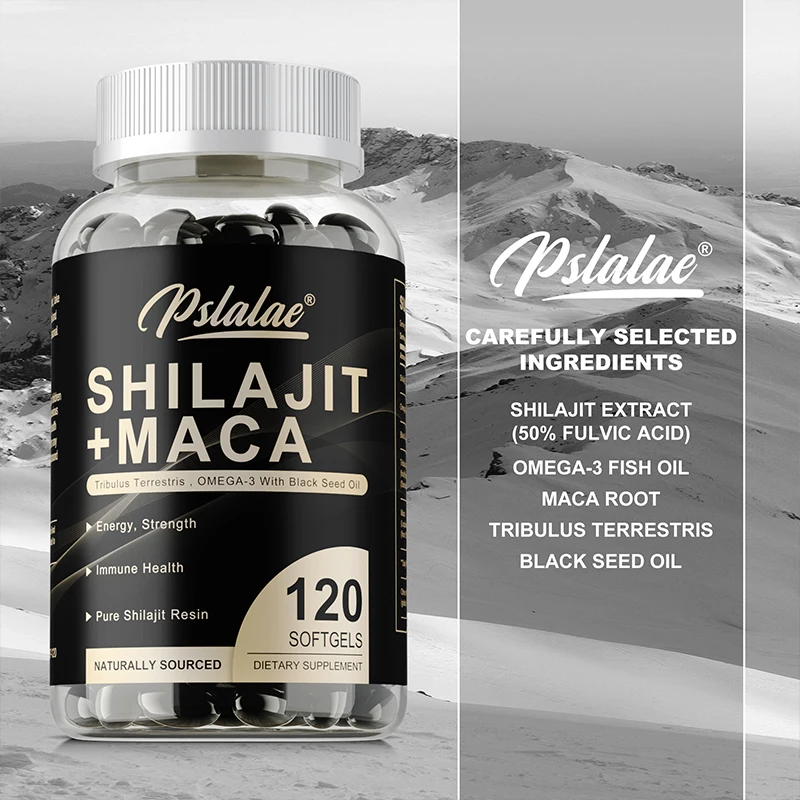 Shilajit + Maca: aumenta la en - Herbal Supplement reseña y precio