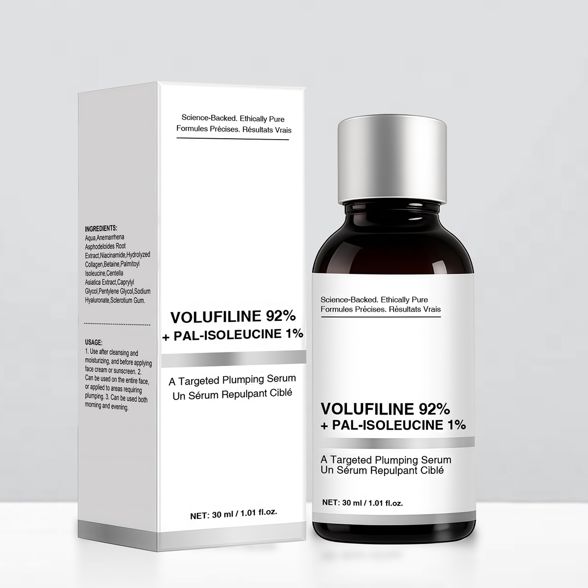 1/2PCS Suero Volufiline, Voluf - Herbal Tincture reseña y precio