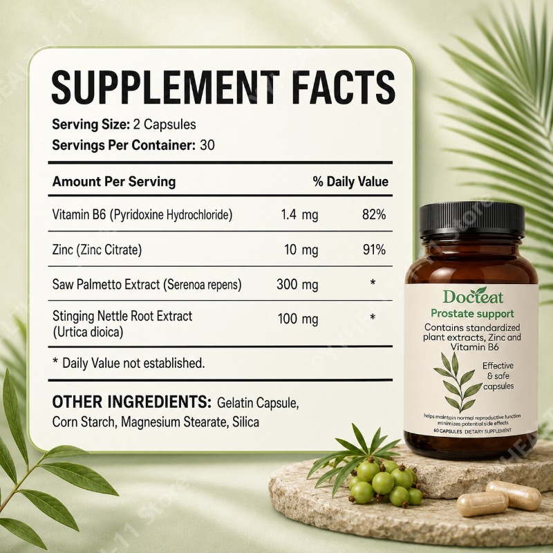 Cápsulas de Saw Palmetto con R - Herbal Supplement reseña y precio