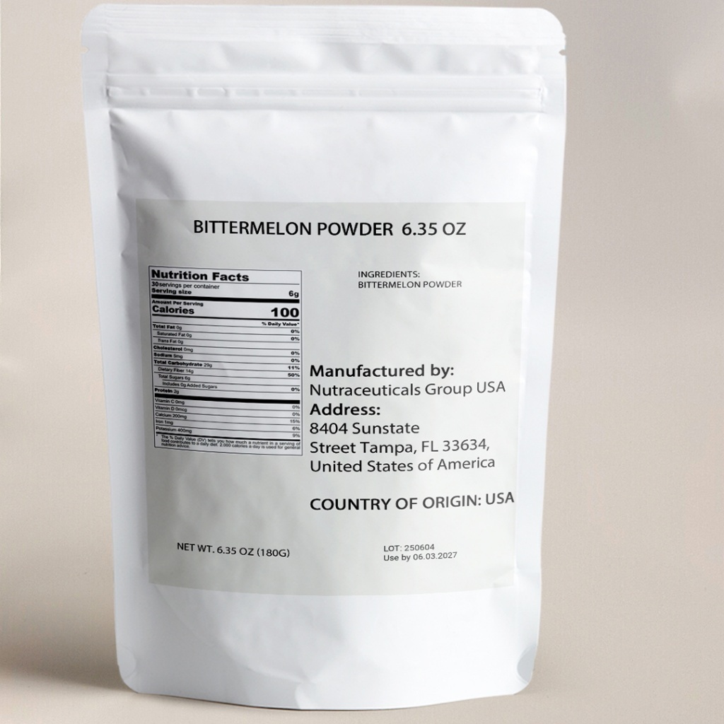 Polvo de melón amargo, 180 g,  - Herbal Tea reseña y precio